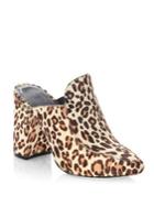 Joie Landri Leopard-print Fur Mules