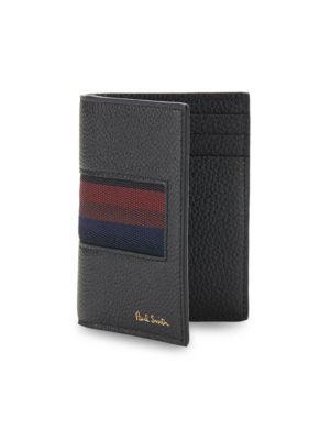 Paul Smith Stripe Leather Wallet