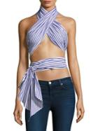 Mds Stripes Everything Scarf Strap Top