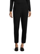 Eileen Fisher System Slim Slouchy Jersey Pants