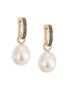 Annoushka Annoushka 10mm Classic Baroque Pearl Earring Drops