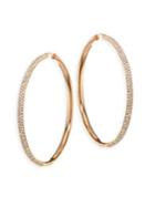 Adriana Orsini Rose Gold-plated Hoop Earrings
