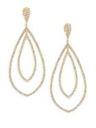 Adriana Orsini 18k Yellow Gold Double Drop Earrings