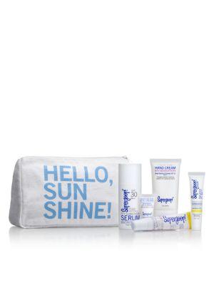 Supergoop Hello, Sunshine Day-to-day Pouch Set