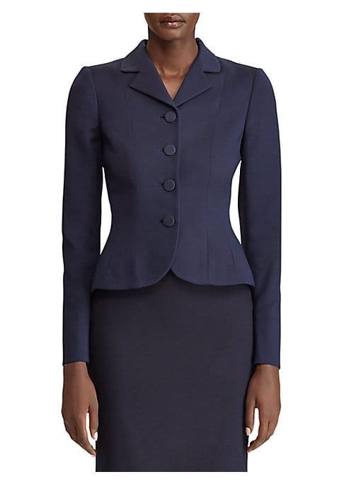 Ralph Lauren Collection Curved Single-breasted Jacket