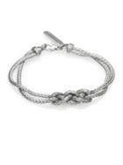 John Hardy Classic Chain Sterling Silver Braided Knot Bracelet