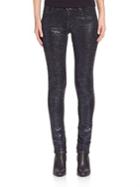 Brockenbow Emma Skinny Python Sequin Jeans