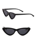 Le Specs Luxe The Last Lolita Black Sunglasses
