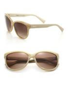Max Mara Tailored 57mm Butterfly Sunglasses
