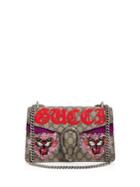 Gucci Dionysus Embroidered Gg Supreme Shoulder Bag