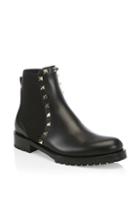 Valentino Garavani Beatle Rockstud Leather Ankle Boots