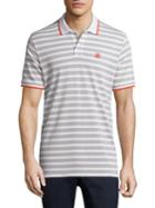 G/fore Even Striped Polo