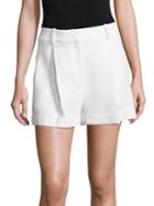 Michael Kors Collection Pleated Solid Shorts