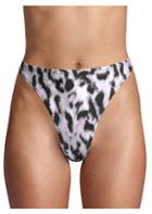 Norma Kamali Luca Leopard Bikini Bottom
