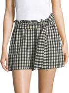 Joie Cleantha Gingham Shorts