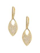 Ila Ahdra Tad Diamond & 14k Yellow Gold Drop Earrings