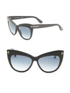 Tom Ford Eyewear Nika 56mm Cat Eye Sunglasses