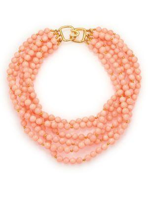 Kenneth Jay Lane Beaded Six-strand Necklace