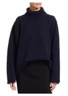 Toteme Cambridge Wool Cashmere Turtleneck Sweater