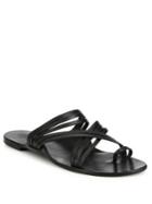 The Row Cannes Strappy Leather Slides