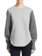 Burberry Knit Sleeve Pullover