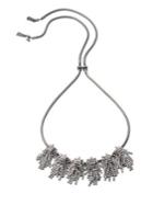 Abs By Allen Schwartz Jewelry Rhinestone Frontal Necklace