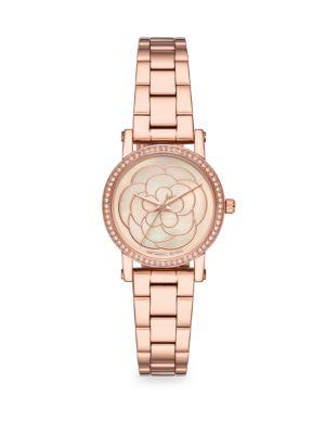 Michael Kors Petite Norie Rose-goldtone Bracelet Watch