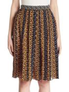 Proenza Schouler Pleated Silk Skirt
