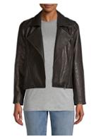Eileen Fisher Faux Leather Jacket
