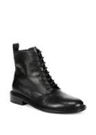 Vince Cabria Leather Combat Boots