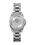 Breil Manta Crystal & Stainless Steel Bracelet Watch