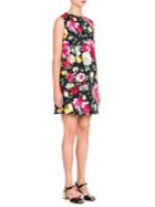 Dolce & Gabbana Floral Brocade A-line Dress