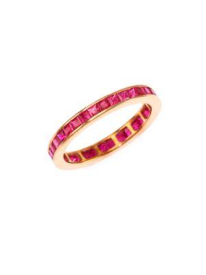 Meira T Ruby & 14k Rose Gold Ring