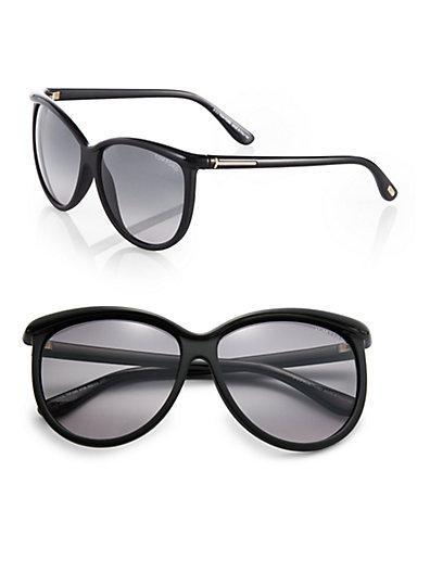 Tom Ford Eyewear Josephine Oversized Cat's-eye Sunglasses