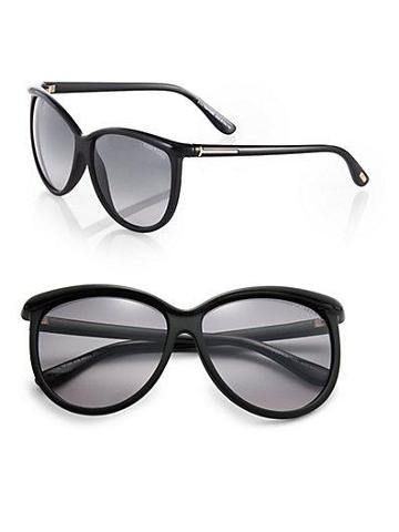 Tom Ford Eyewear Josephine Oversized Cat's-eye Sunglasses
