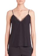 The Kooples Silk & Lace Camisole