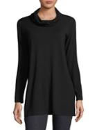 Eileen Fisher Jersey Cowlneck Tunic