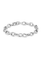 David Yurman Continuance Sterling Silver Twisted Chain-link Bracelet
