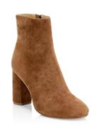 Joie Lara Suede Block Heel Booties