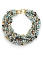 Kenneth Jay Lane Beaded Eight-strand Necklace