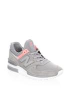 New Balance Suede Mesh Sneakers