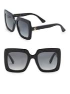 Gucci Urban 53mm Square Sunglasses