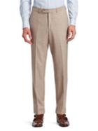Saks Fifth Avenue Collection Flat-front Trousers