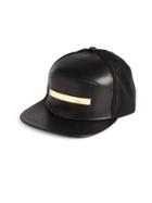 Melin The Bar Cap In Leather & Suede