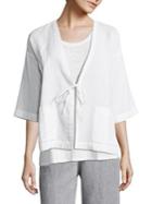 Eileen Fisher Organic Cotton Kimono Jacket