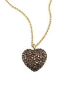 Nina Gilin Diamond Heart Pendant Necklace