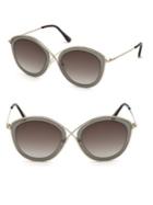 Tom Ford Sascha 55mm Butterfly Sunglasses