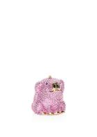 Judith Leiber Couture Wilbur Crystal Pig Chain Clutch
