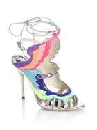 Sophia Webster Firebird Multicolor & Metallic Leather Ankle-wrap Sandals