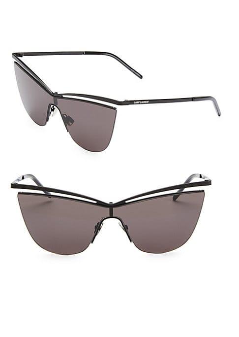 Saint Laurent Metal 99mm Cateye Sunglasses